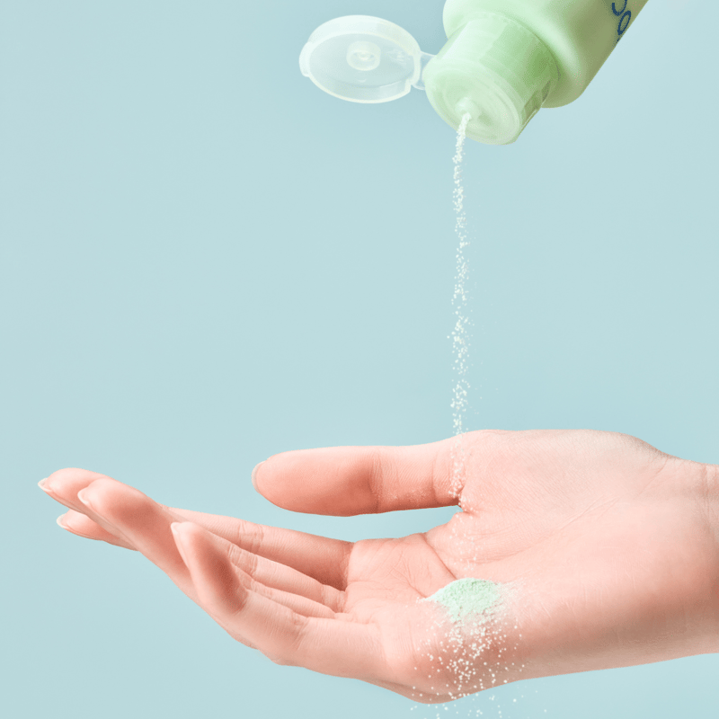 Cica Calming Powder Wash 50g professional product photo ready to upload to shopify