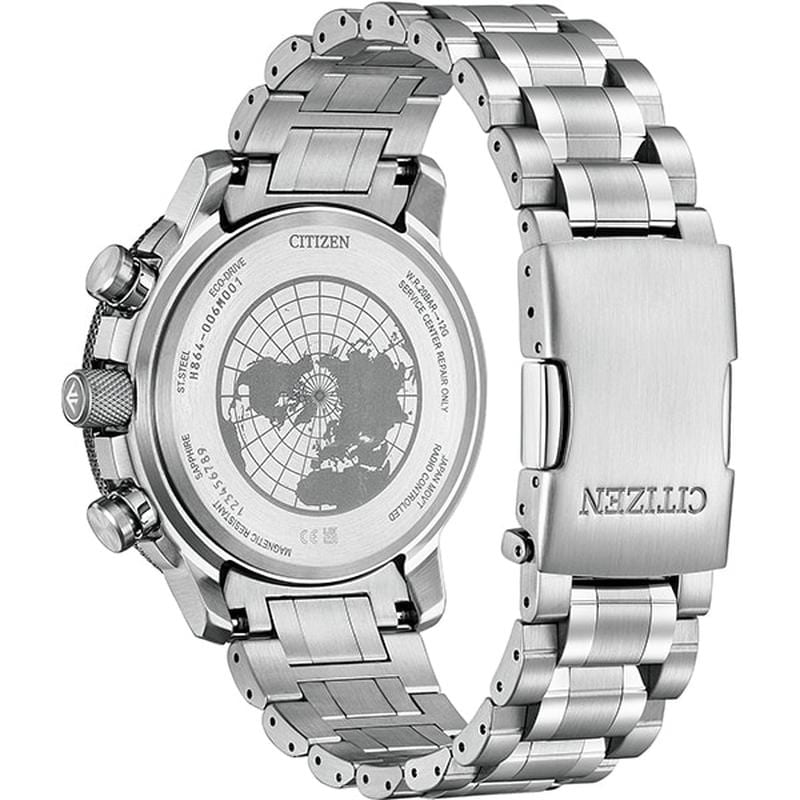 Citizen Promaster Sky Geo Trecker Eco-Drive 46mm professional product photo ready to upload to shopify
