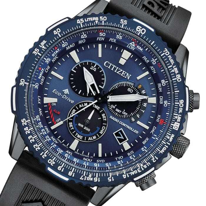 Citizen CB5006-02L Eco-Drive Promaster Chronograph 45mm professional product photo ready to upload to shopify