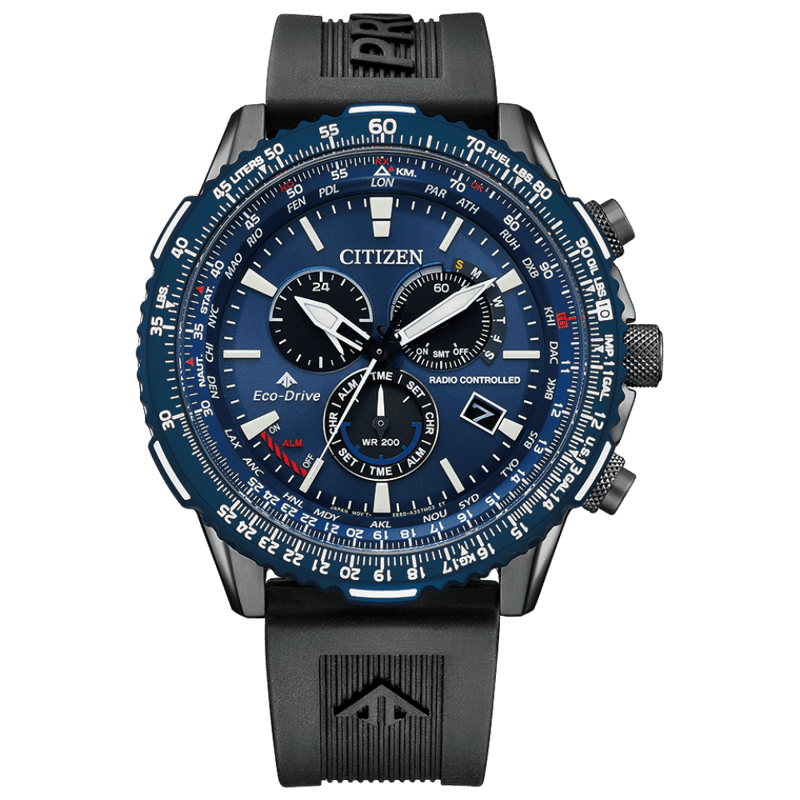 Citizen CB5006-02L Eco-Drive Promaster Chronograph 45mm professional product photo ready to upload to shopify