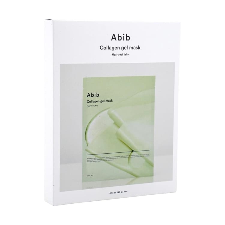 Collagen gel mask Heartleaf jelly professional product photo ready to upload to shopify