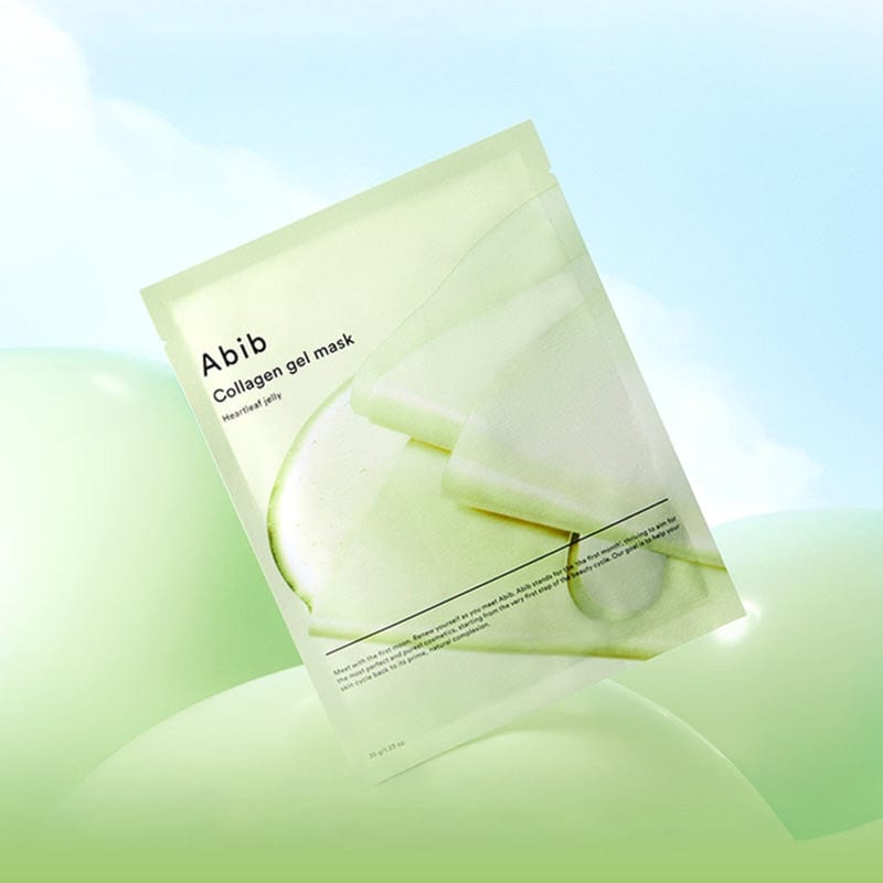 Collagen gel mask Heartleaf jelly professional product photo ready to upload to shopify