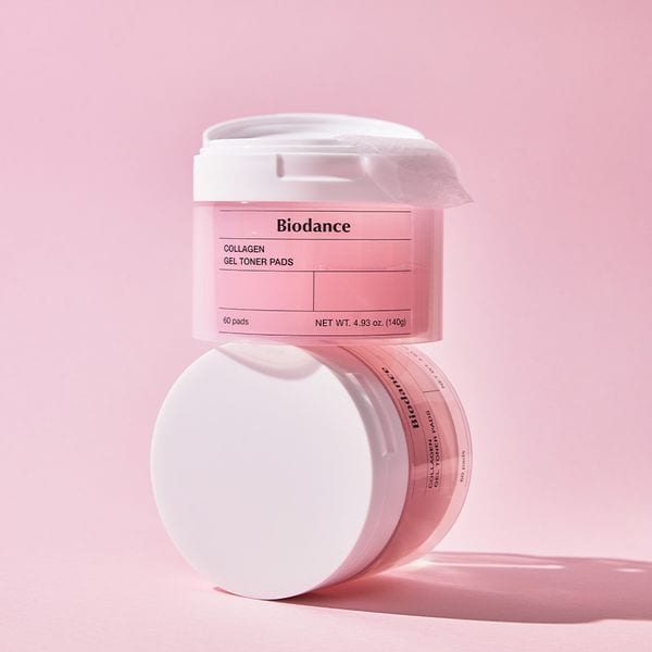 Collagen Gel Toner Pads professional product photo ready to upload to shopify