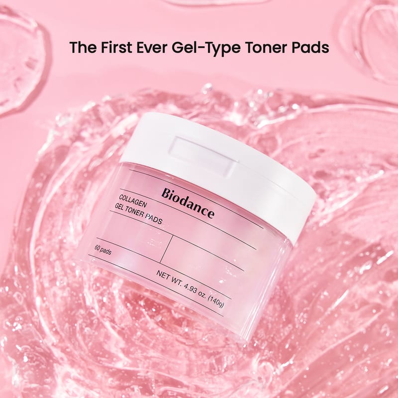Collagen Gel Toner Pads 60Pads professional product photo ready to upload to shopify
