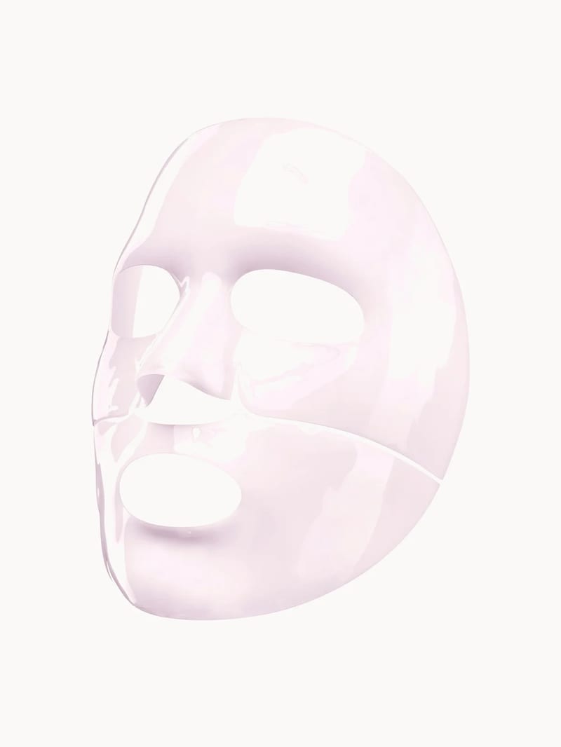 COSRX Peptide Collagen Glow Hydrogel Mask professional product photo ready to upload to shopify