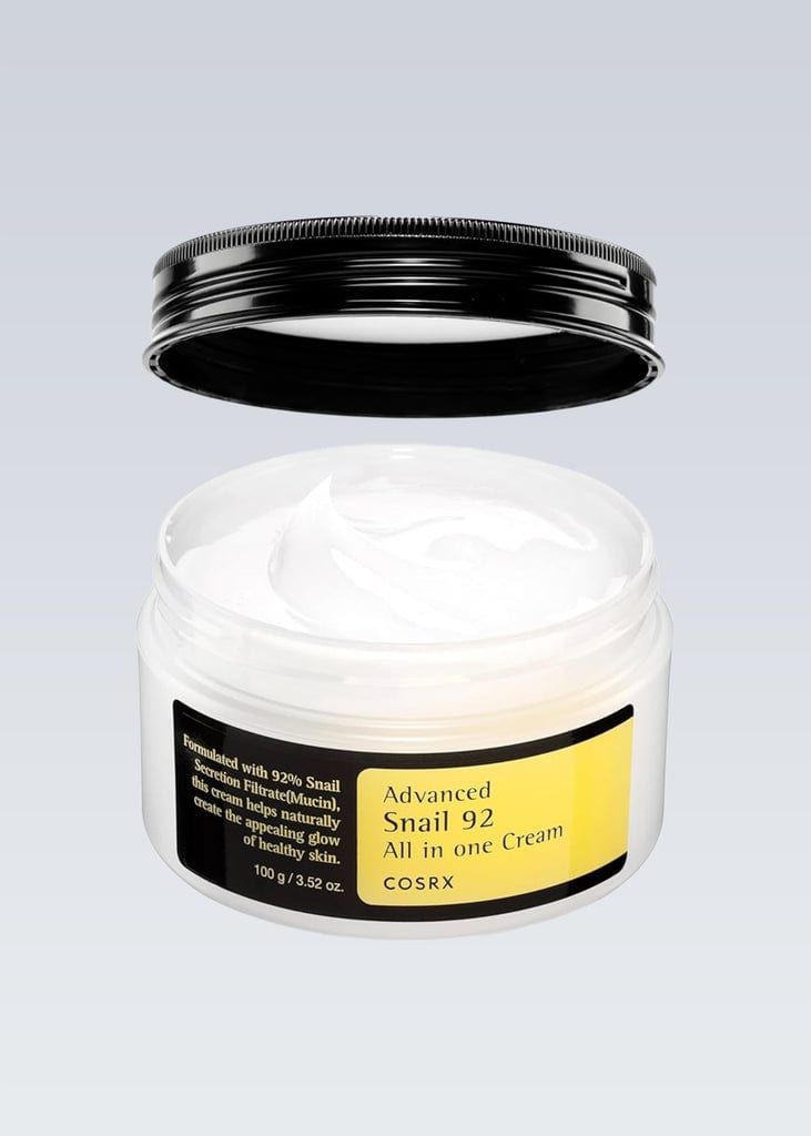 COSRX Advanced Snail 96 All In One Cream 100g professional product photo ready to upload to shopify