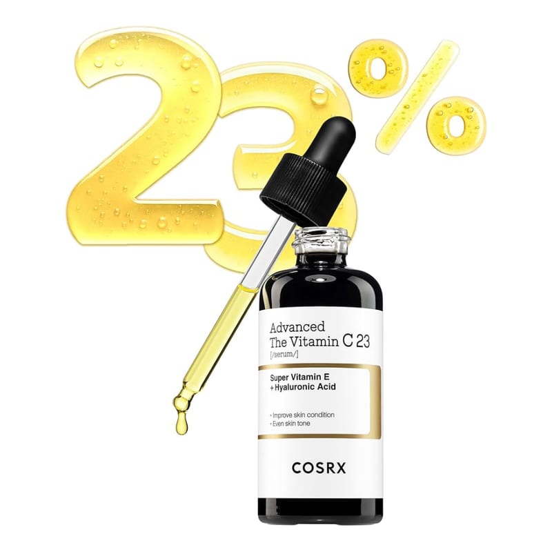 COSRX Advanced Vitamin C 23 Serum professional product photo ready to upload to shopify