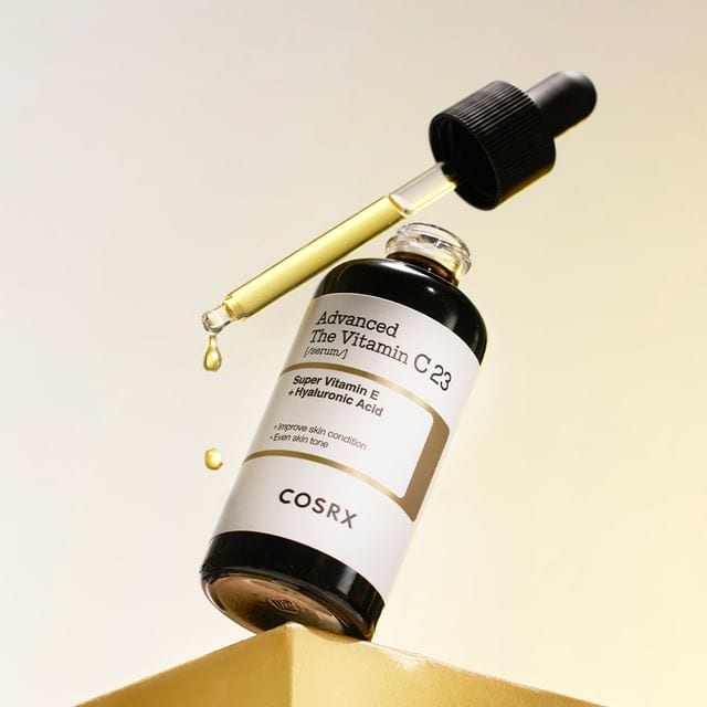 COSRX Advanced The Vitamin C 23 Serum professional product photo ready to upload to shopify