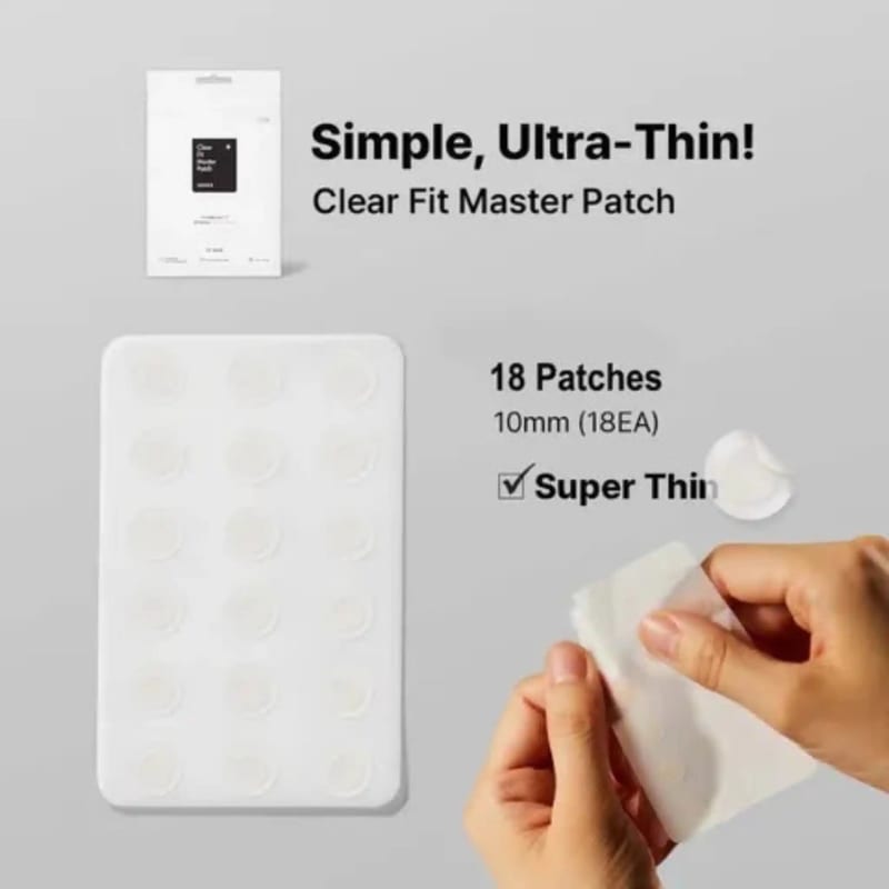 COSRX Clear Fit Master Patch professional product photo ready to upload to shopify