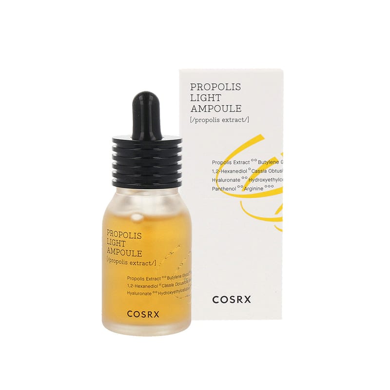 COSRX Full Fit Propolis Light Ampoule 30ml professional product photo ready to upload to shopify