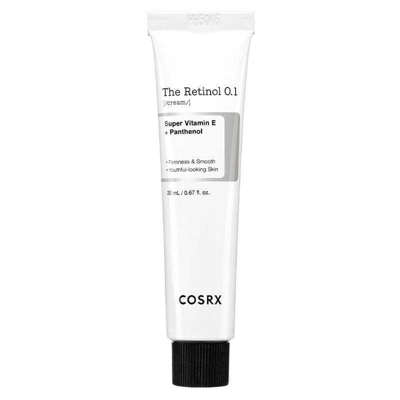 COSRX The Retinol 0.1 Cream 20mL professional product photo ready to upload to shopify