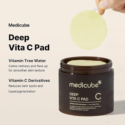 DEEP VITA C PAD 70pcs professional product photo ready to upload to shopify