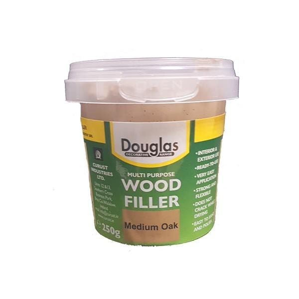 Douglas Wood Filler Walnut 250g professional product photo ready to upload to shopify