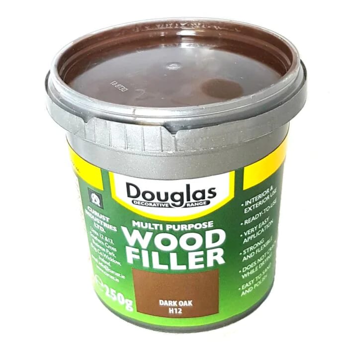 Douglas Wood Filler Walnut 250g professional product photo ready to upload to shopify