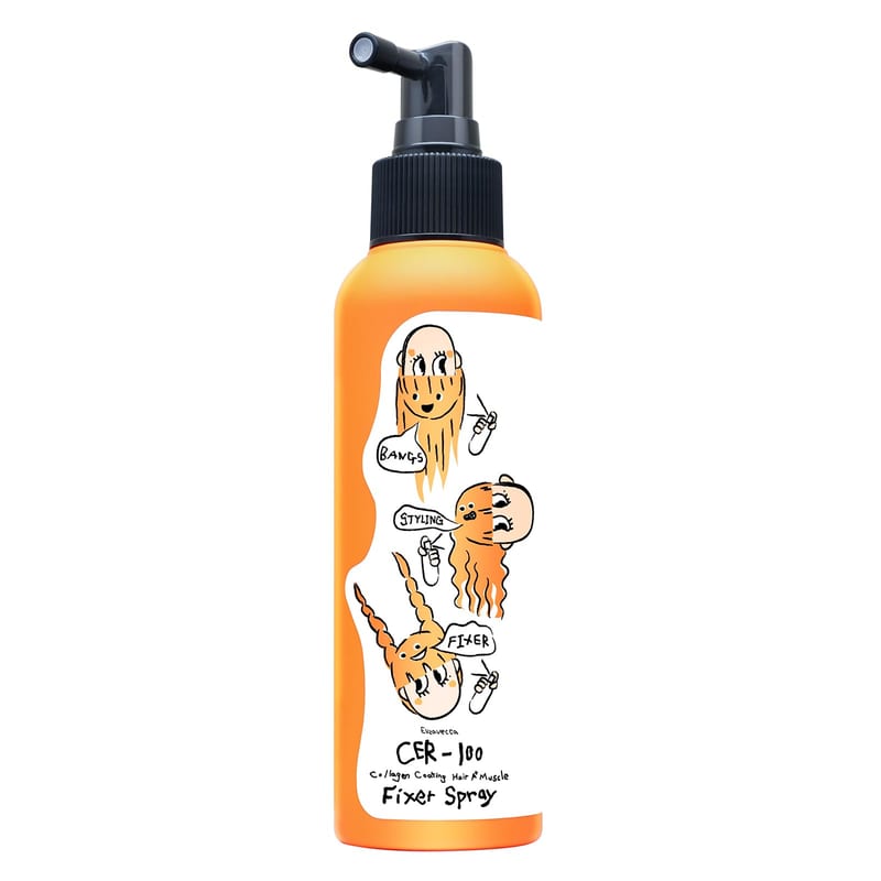 Elizavecca Collagen Coating Hair Muscle Fixer Spray 150ml professional product photo ready to upload to shopify