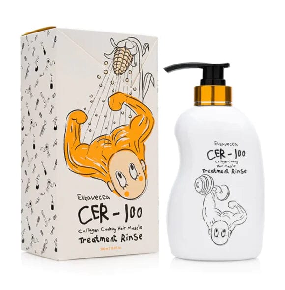 Elizavecca Collagen Coating Hair Shampoo 500ml professional product photo ready to upload to shopify