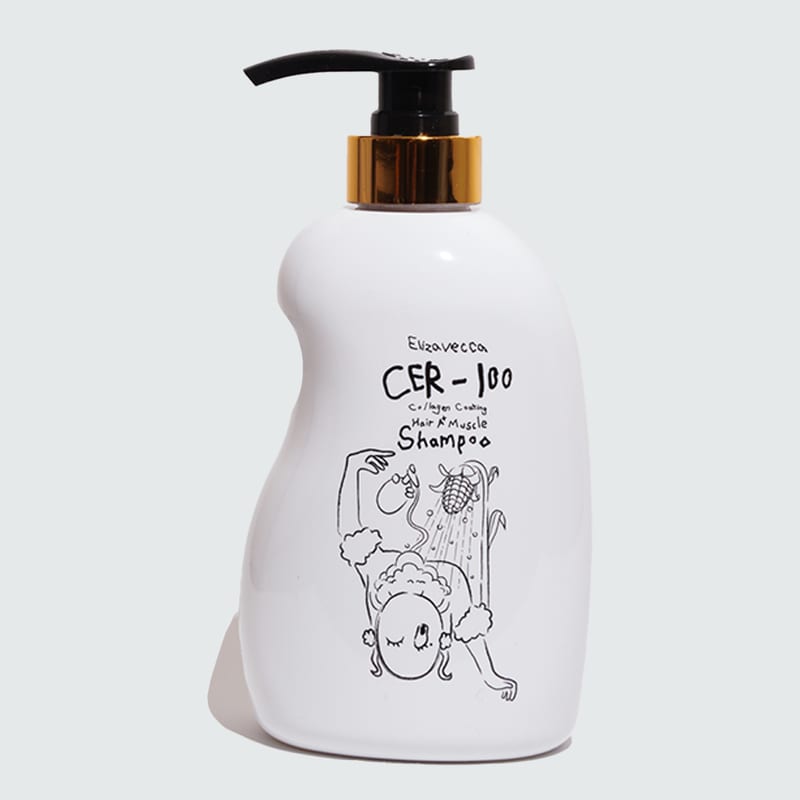 Elizavecca Collagen Coating Hair Shampoo 500ml professional product photo ready to upload to shopify