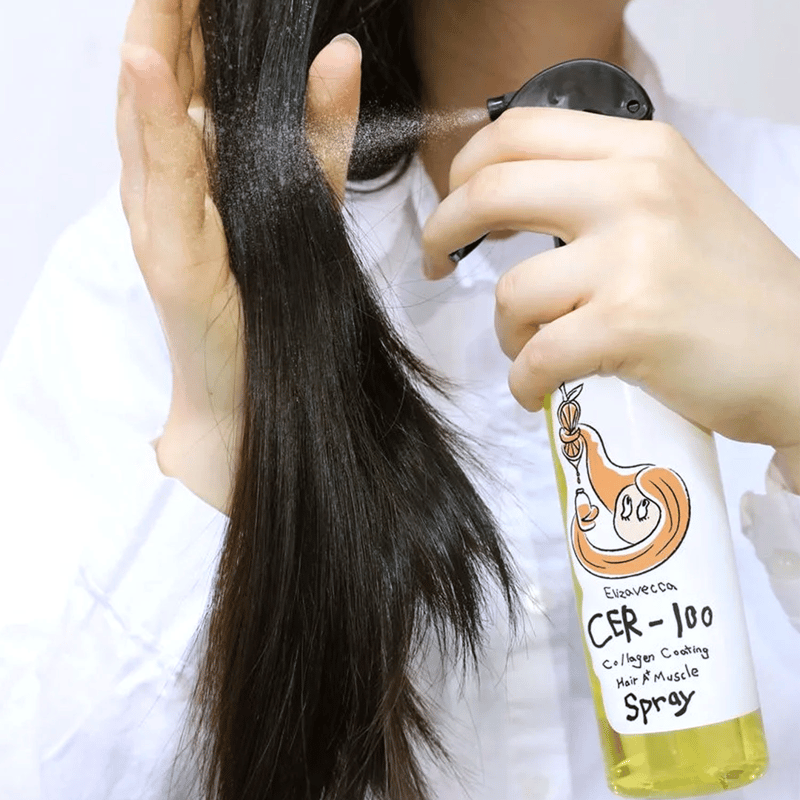 Elizavecca Collagen Coating Hair Muscle Spray 250ml professional product photo ready to upload to shopify