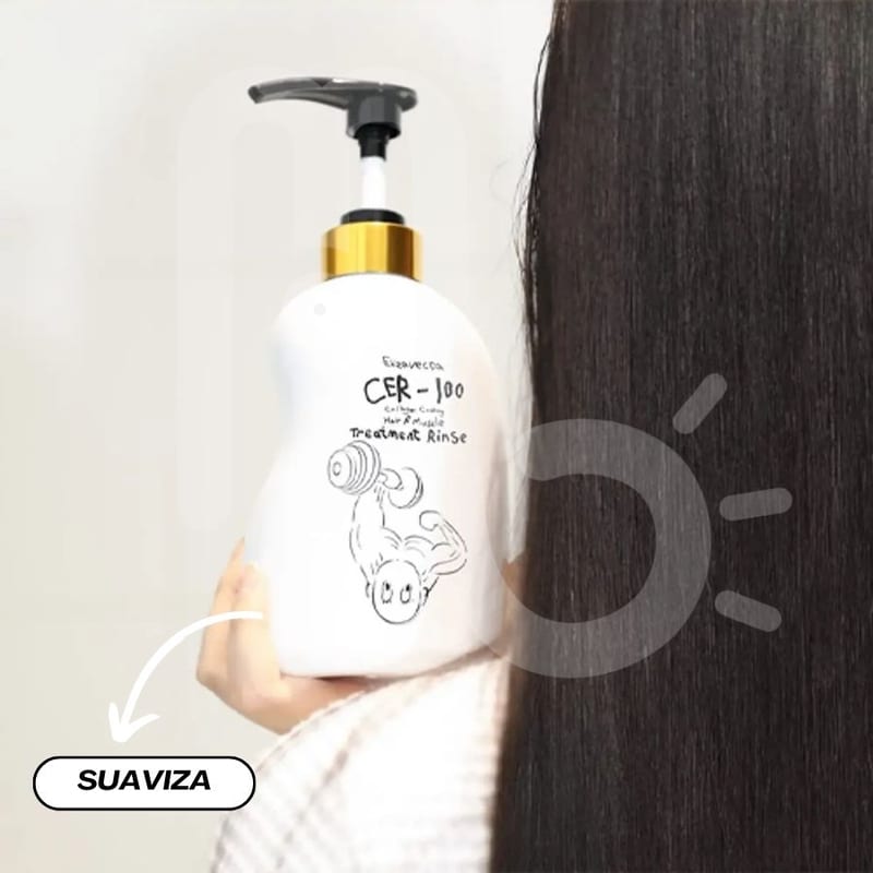 Elizavecca Collagen Coating Hair Muscle Shampoo 500ml professional product photo ready to upload to shopify