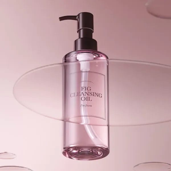 Fig Cleansing Oil 200ml professional product photo ready to upload to shopify