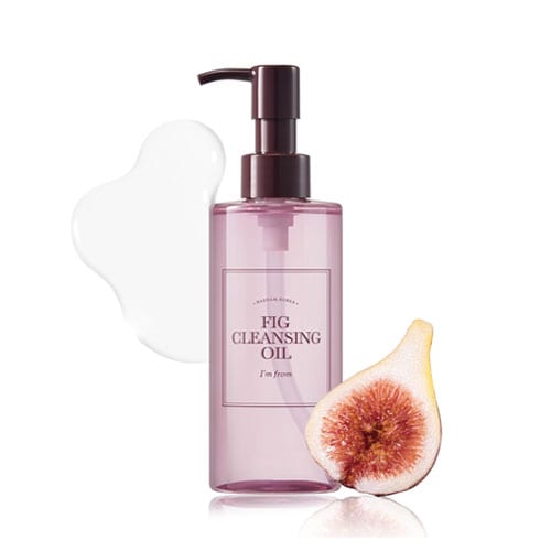 Fig Cleansing Oil 200ml professional product photo ready to upload to shopify