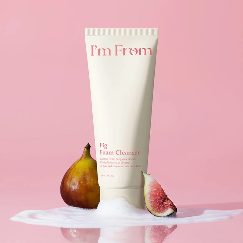 Fig Foam Cleanser 150ml professional product photo ready to upload to shopify