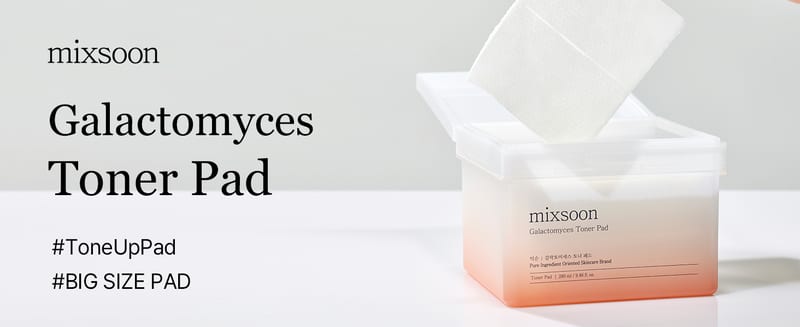 Galactomyces Toner Pad professional product photo ready to upload to shopify