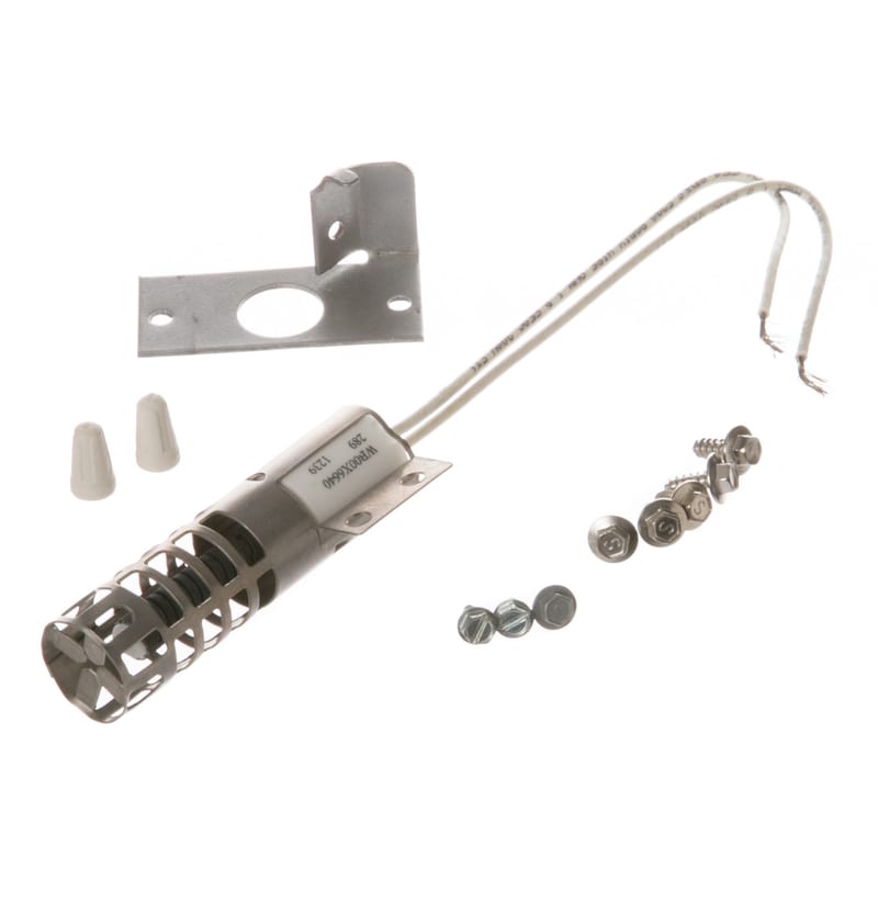 GE Range Oven Igniter professional product photo ready to upload to shopify