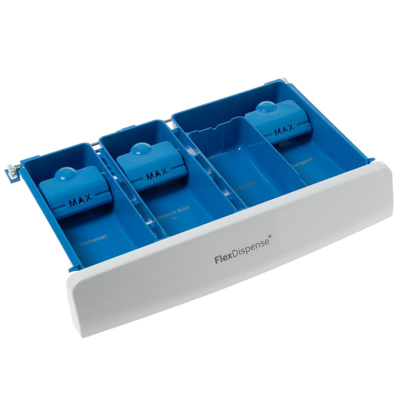 GE Dispenser Drawer Assembly White professional product photo ready to upload to shopify