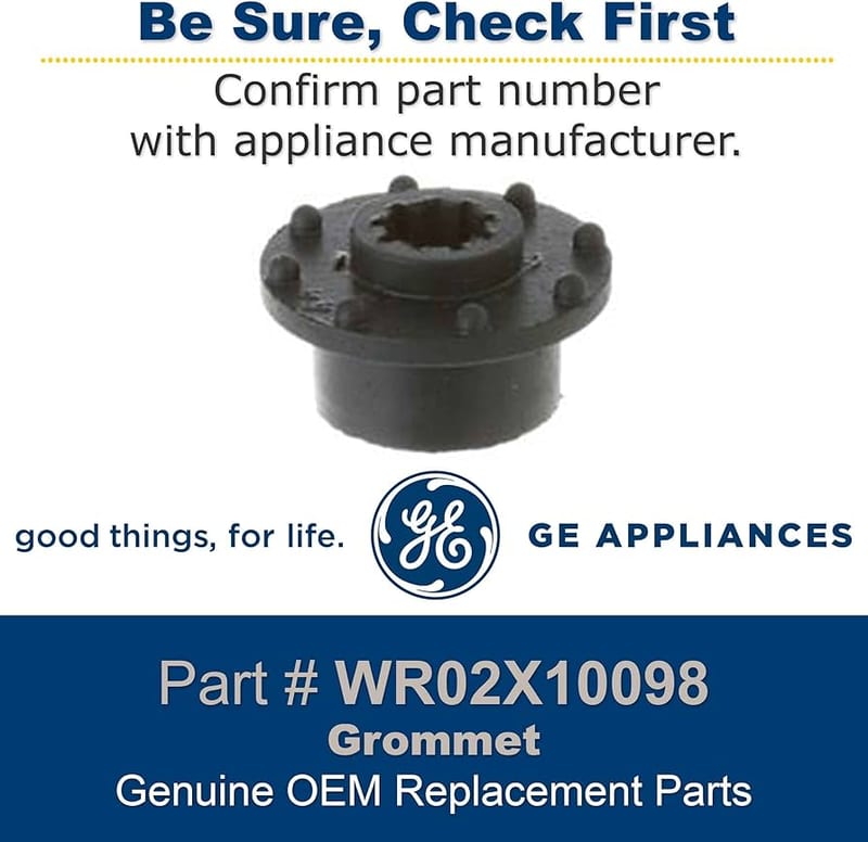 GE Refrigerator Grommet professional product photo ready to upload to shopify