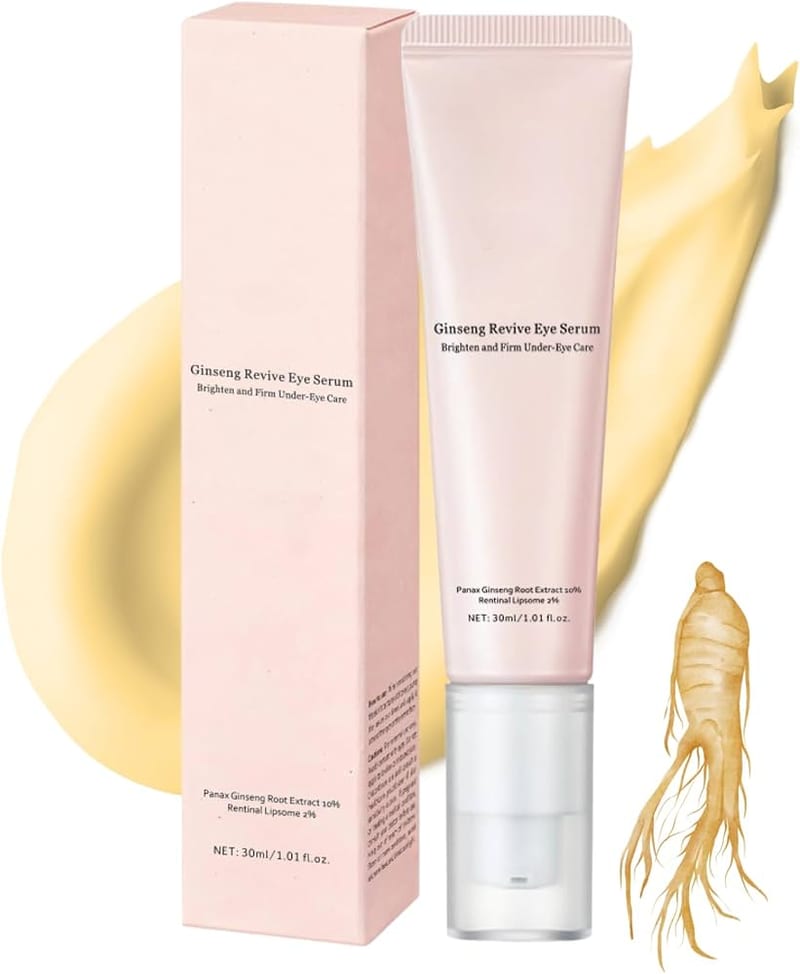 Ginseng Eye Cream 30ml professional product photo ready to upload to shopify
