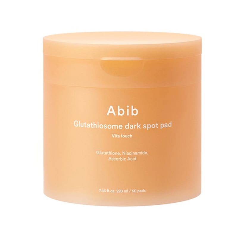 GLUTATHIOSOME DARK SPOT PAD VITA TOUCH 220ml 60 pads professional product photo ready to upload to shopify