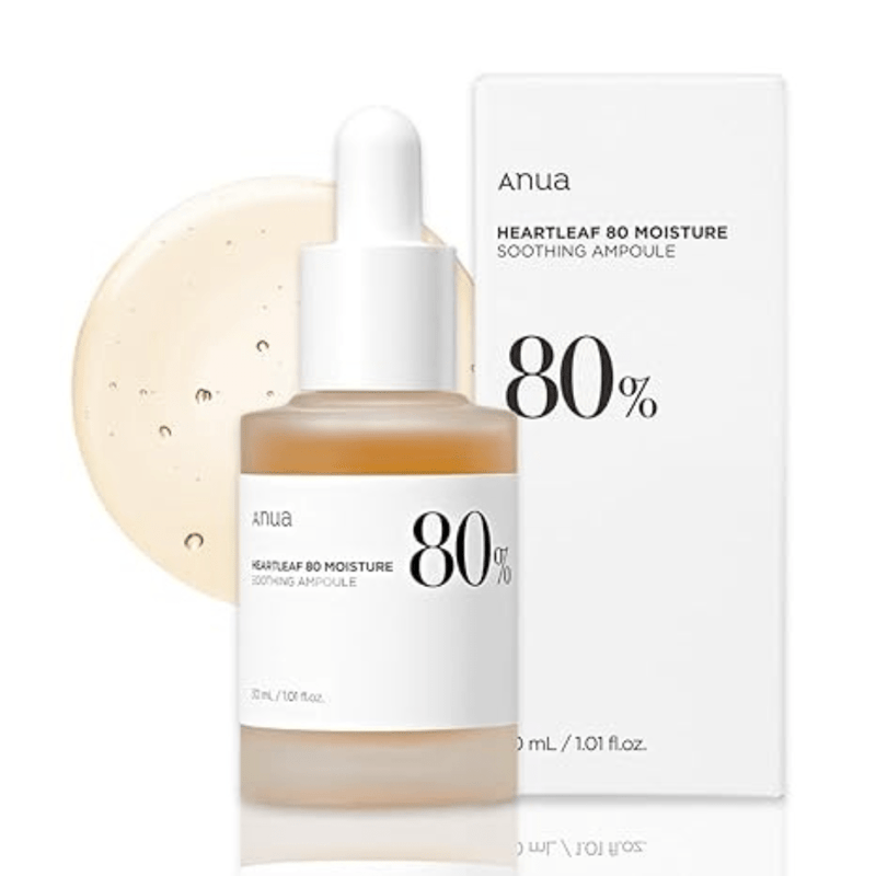 HEARTLEAF 80% AMPOULE 30ml professional product photo ready to upload to shopify