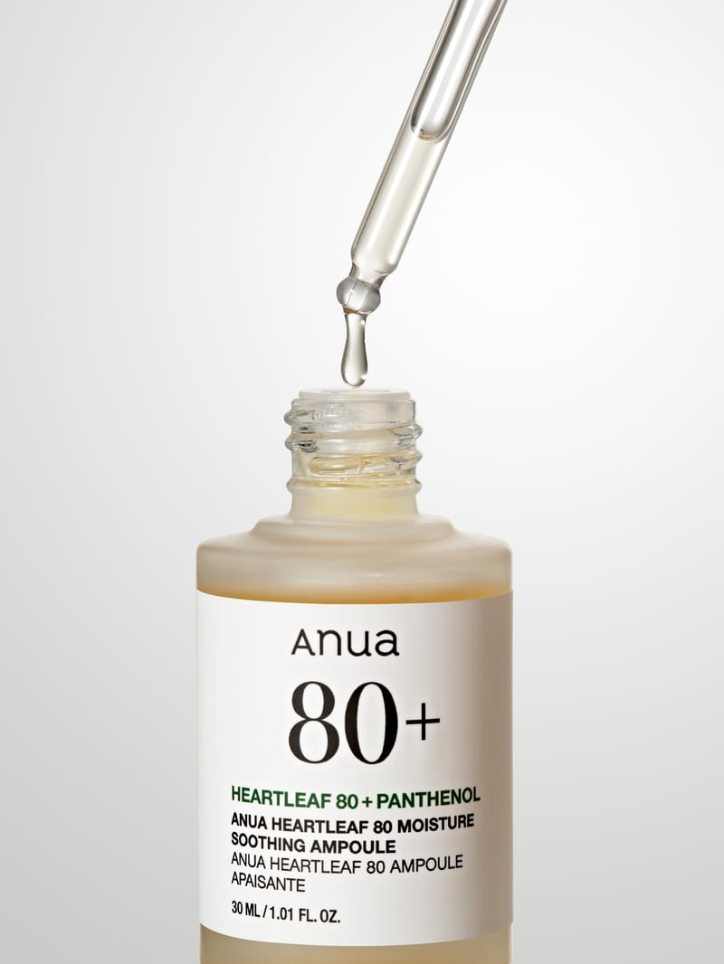 HEARTLEAF 80% AMPOULE 30ml professional product photo ready to upload to shopify