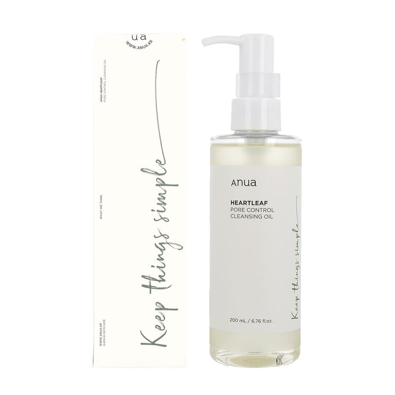 HEARTLEAF PORE CONTROL CLEANSING OIL 200ML professional product photo ready to upload to shopify