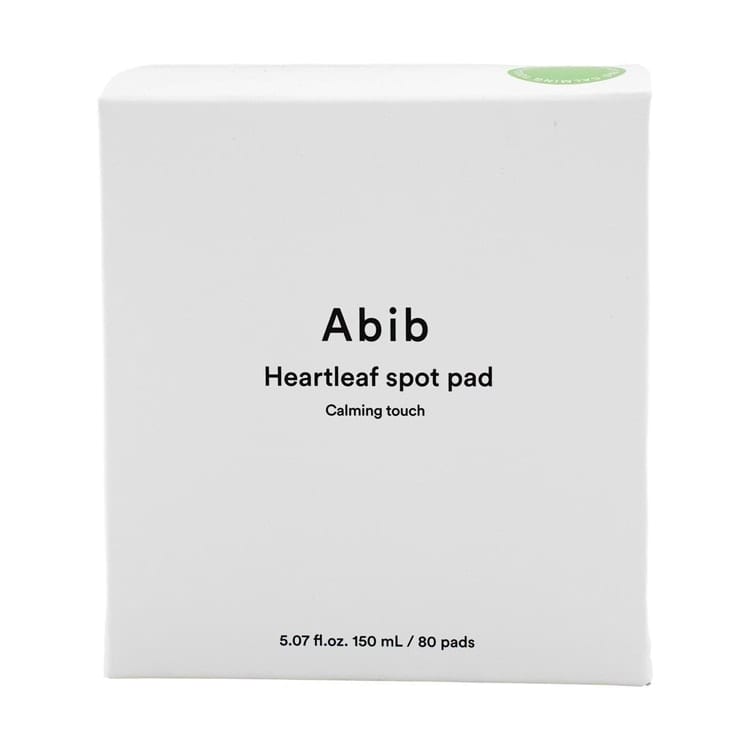 HEARTLEAF SPOT PAD CALMING TOUCH 80 pads professional product photo ready to upload to shopify