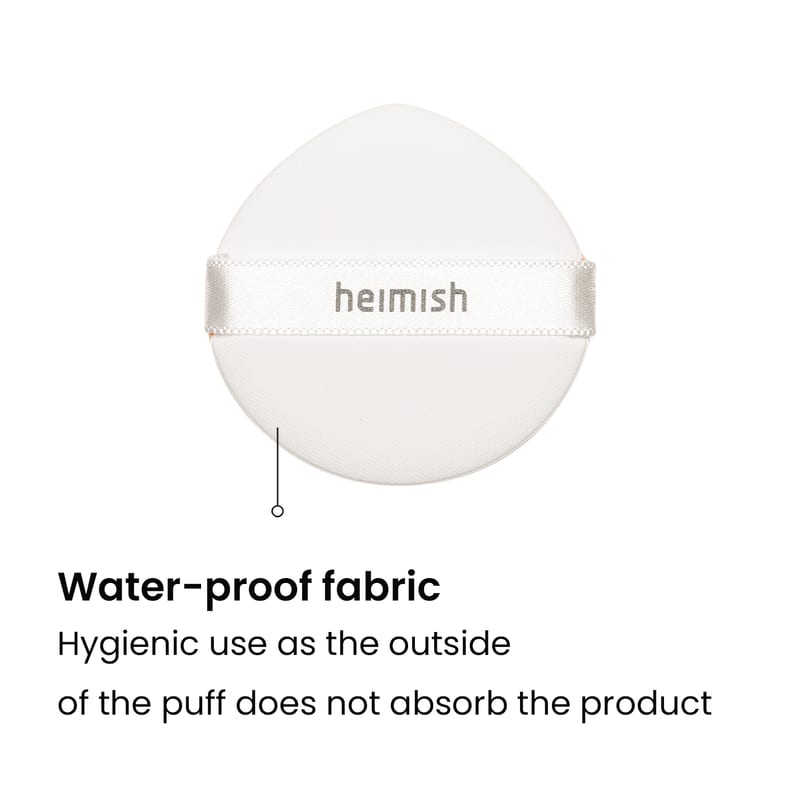 Heimish Artless Rubycell Puff professional product photo ready to upload to shopify