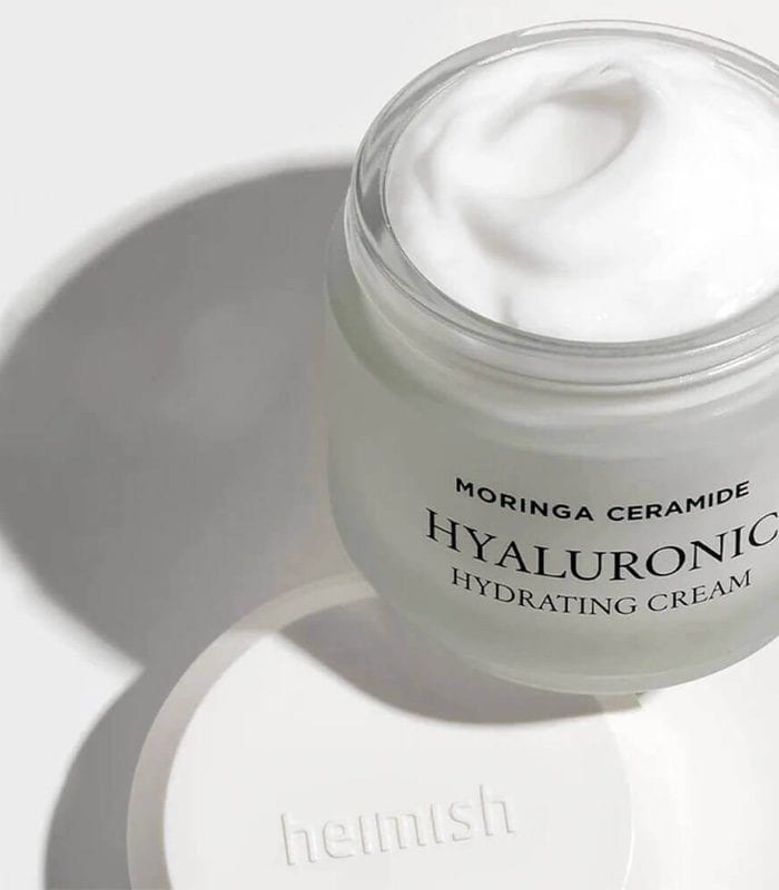 Heimish Moringa Ceramide Hyaluronic Hydrating Cream 50ml professional product photo ready to upload to shopify