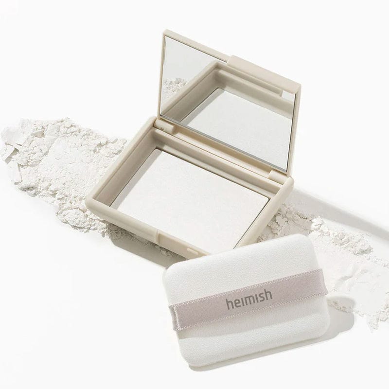 Heimish Moringa Ceramide Pressed Setting Powder professional product photo ready to upload to shopify