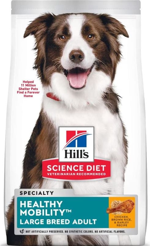 Hill's Science Diet Dog Adult Healthy Mobility Large Breed Dry Food professional product photo ready to upload to shopify