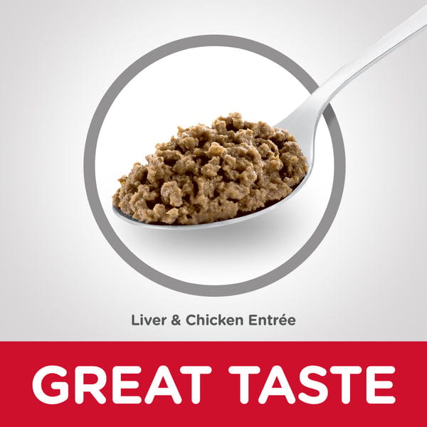 HILLS SCIENCE DIET Cat Liver & Chicken Entree Kitten Canned Food professional product photo ready to upload to shopify