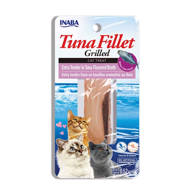 INABA Grilled Extra Tender Tuna Fillet professional product photo ready to upload to shopify