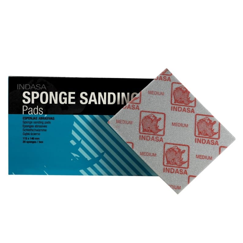 Indasa Sanding Sponge Fine 115 professional product photo ready to upload to shopify