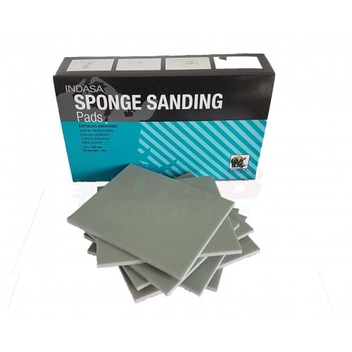 Indasa Sanding Sponge Fine 115 professional product photo ready to upload to shopify