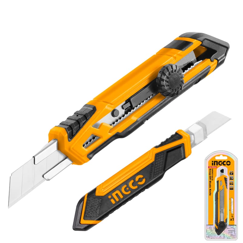 Ingco Small Snap Off Knife professional product photo ready to upload to shopify