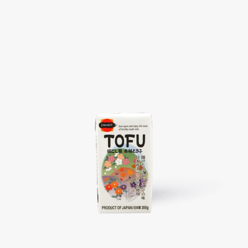 J-Basket Tofu Soft Satonoyuki 300g professional product photo ready to upload to shopify