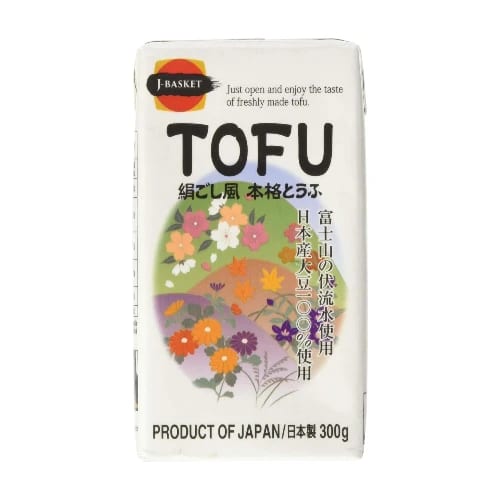 J-Basket Tofu Soft Satonoyuki 300g professional product photo ready to upload to shopify