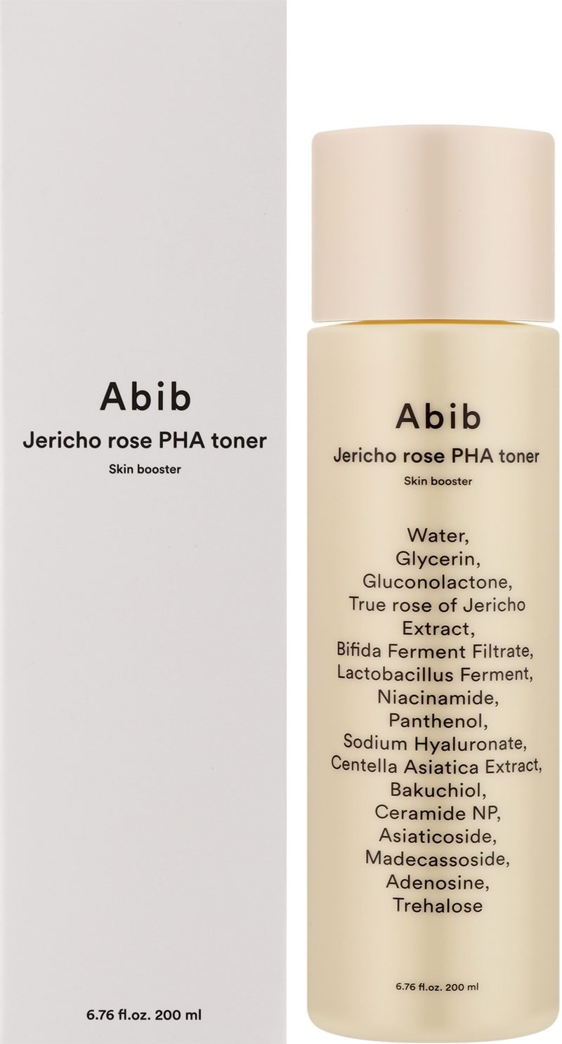 Jericho Rose PHA Toner Skin Booster 200ml professional product photo ready to upload to shopify