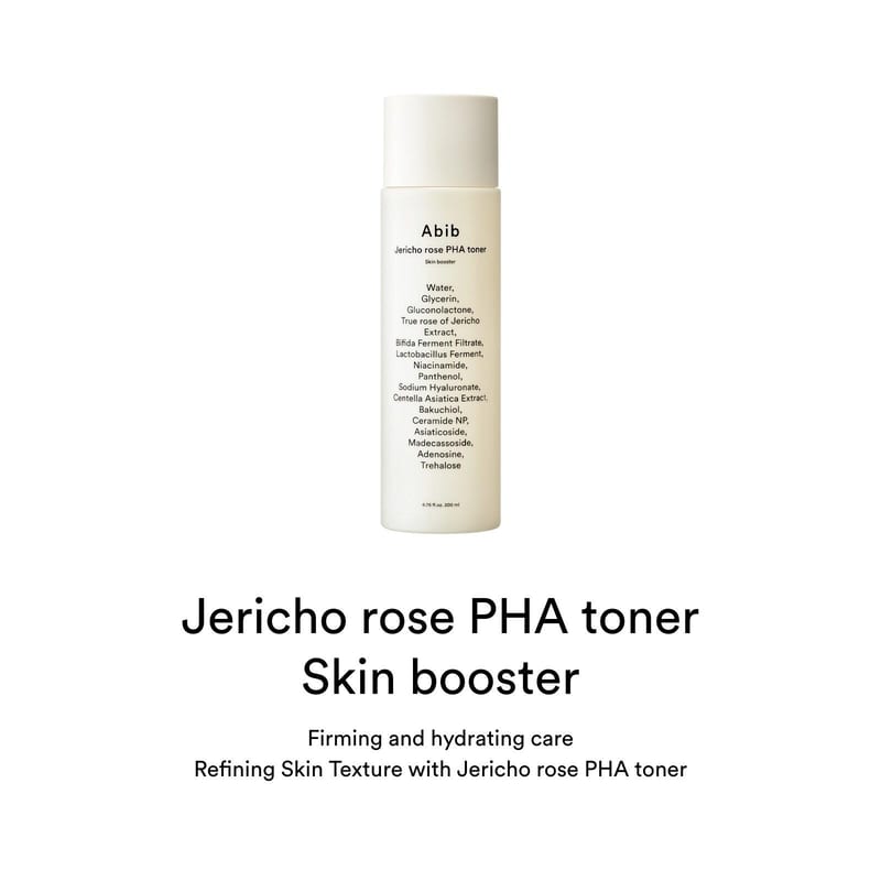 Jericho Rose PHA Toner Skin Booster 200ml professional product photo ready to upload to shopify