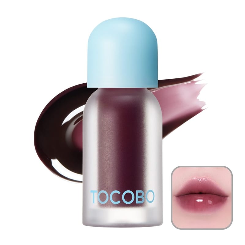 Juicy Berry Plumbing Lip Oil – Black Cherry professional product photo ready to upload to shopify